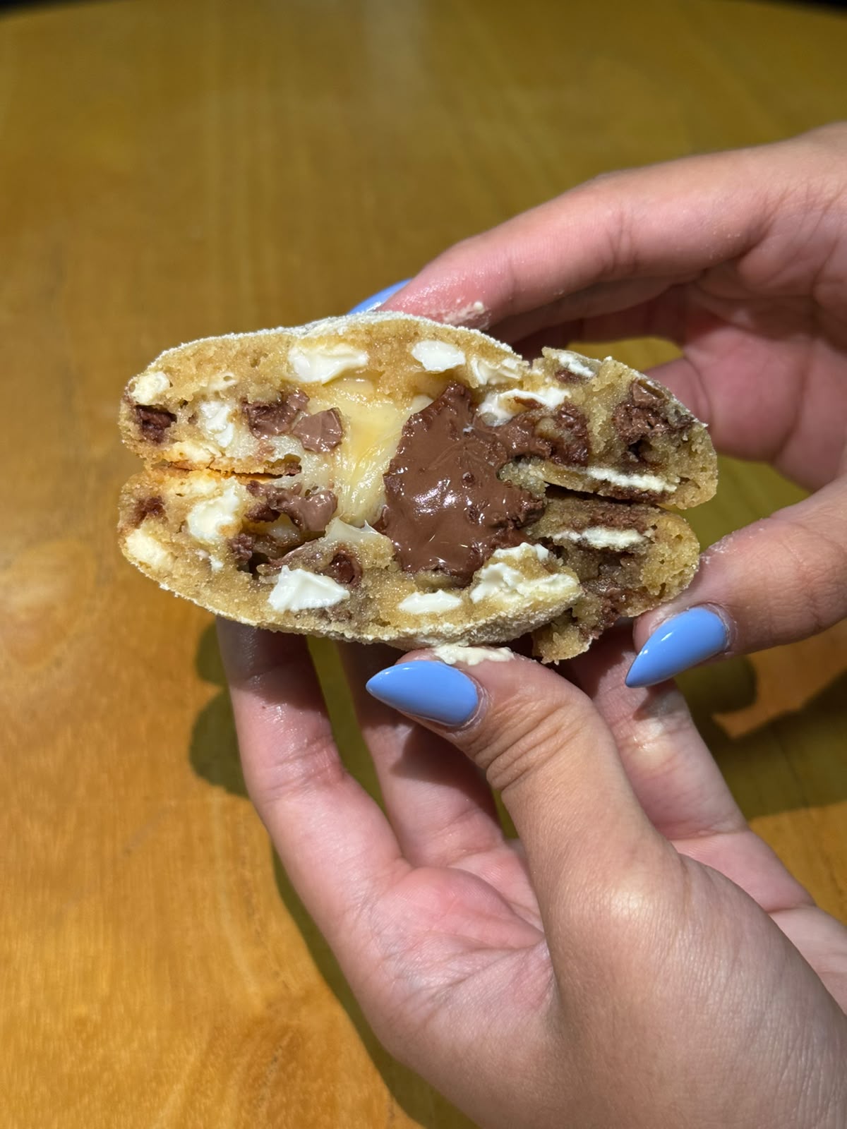 Cookie Nutella e Ninho